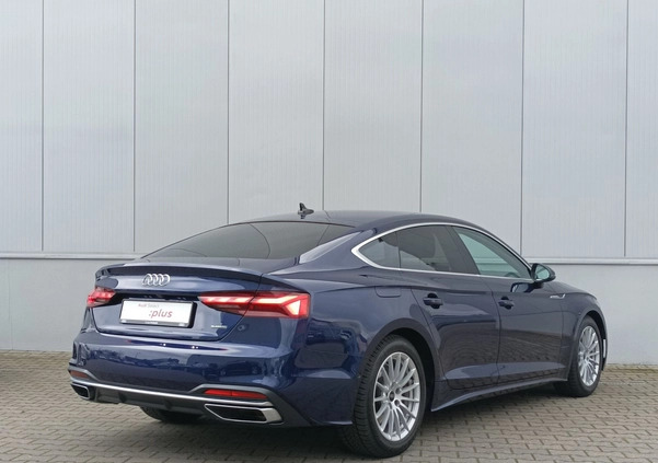 Audi A5 cena 209900 przebieg: 10747, rok produkcji 2023 z Przasnysz małe 596